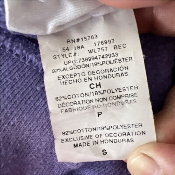 Champion Reverse Weave Lilac Hoodie - Picture 5 of 6